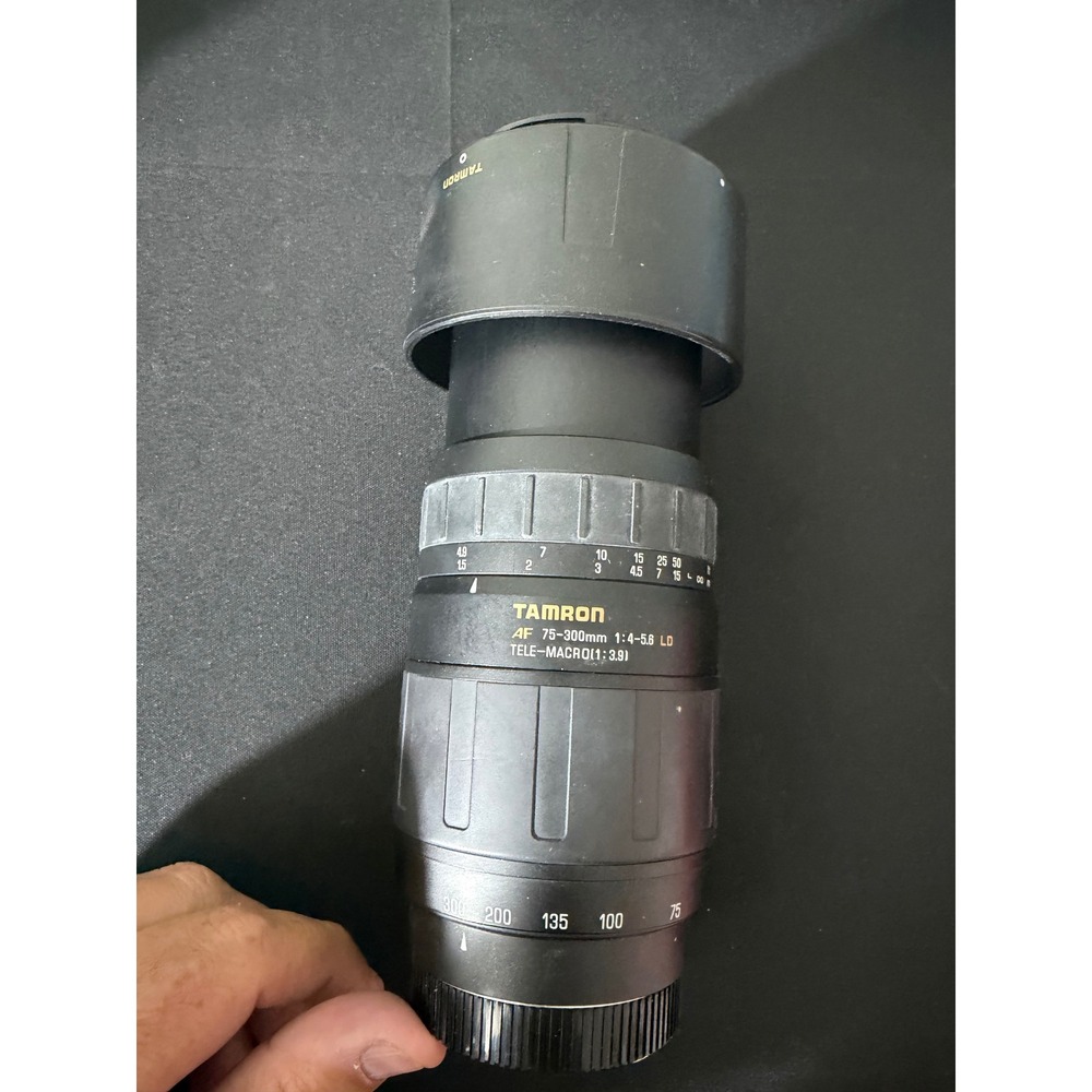 Tamron AF 75-300mm f/4-5.6 LD Tele-Macro Lens for‎ Minolta AF Sony A Black